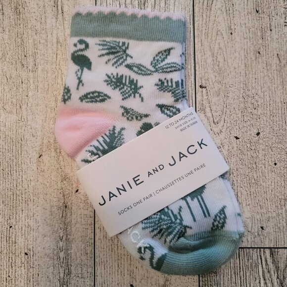 Janie and Jack Hawaiian Toddler Socks NWT 12/24 Months - Picture 1 of 2
